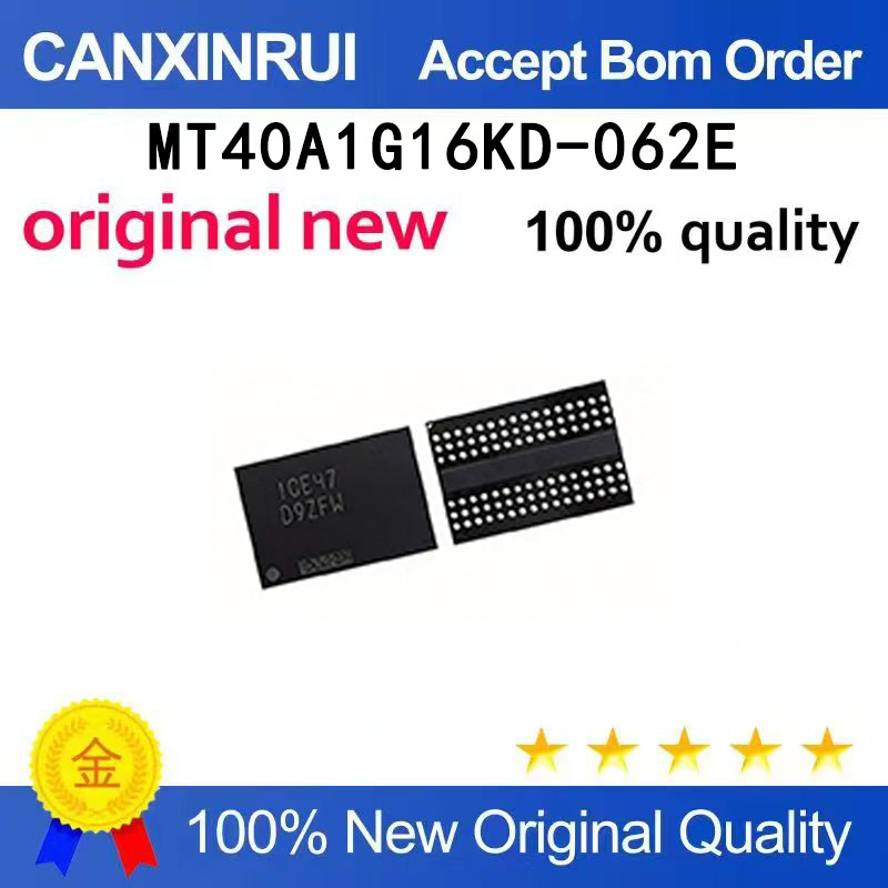 Ddr4 3200 16Gb - (5-100 pièces) MT40A1G16KD-062E: E silk screen