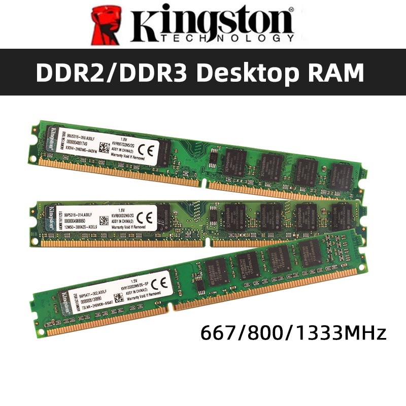Ddr2 Ram - Kingston mémoire RAM DDR2 2GB 800Mhz