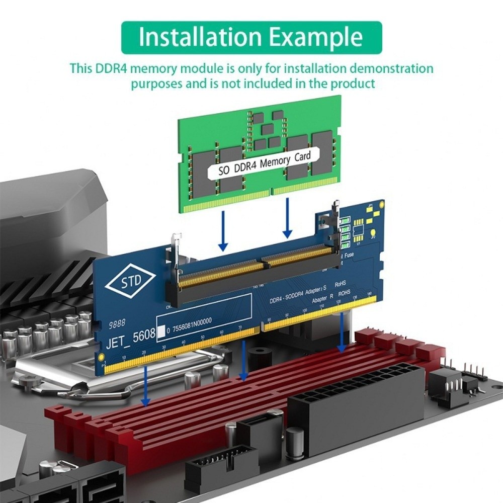 Adaptateur de mémoire DDR4 pou - Sodimm Ddr4 avis et prix