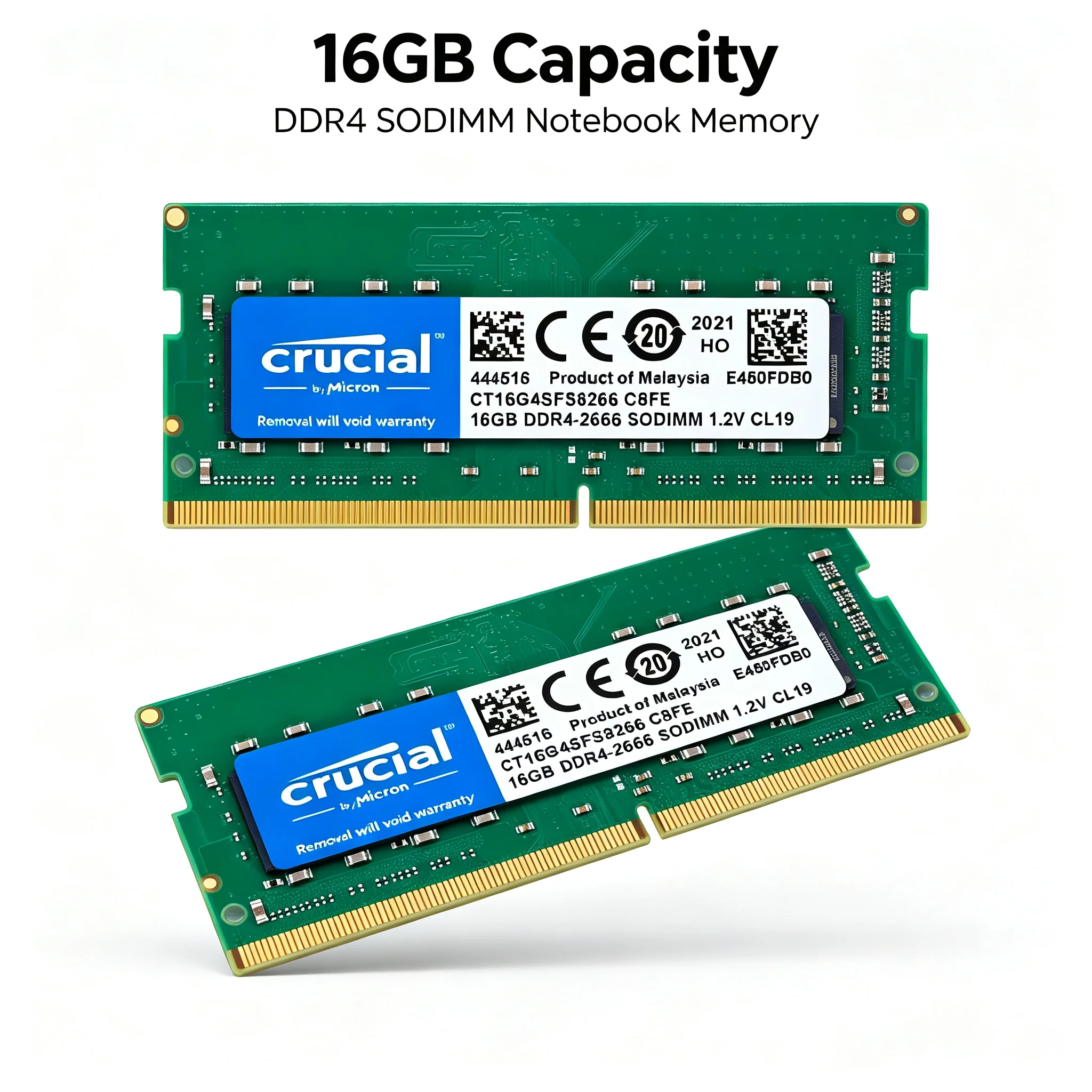 Crucial 1 pièce/2 pièces, mémo - Ddr4 3200Mhz avis et prix