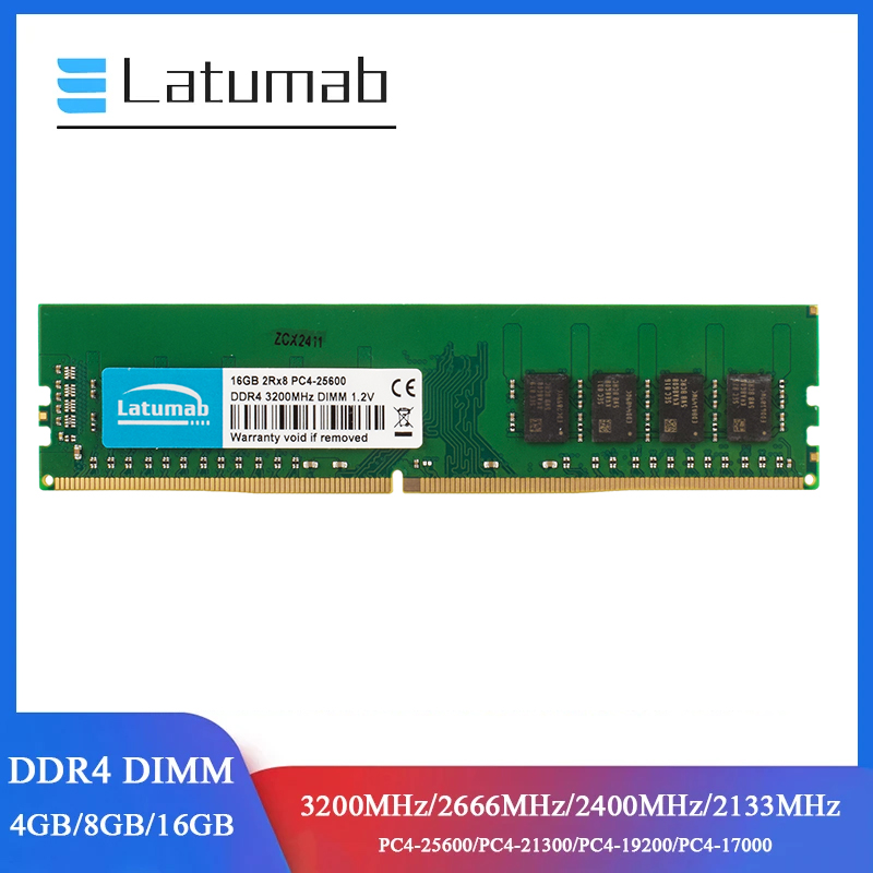 Latumab RAM DDR4 Desktop Memor - Ddr4 2400Mhz avis et prix