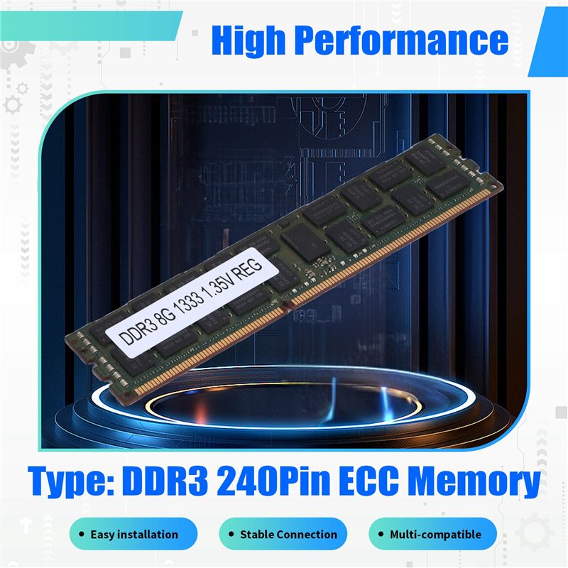 Mémoire RAM ECC DDR3 8 Go 1333 - Ecc Ram Server avis et prix