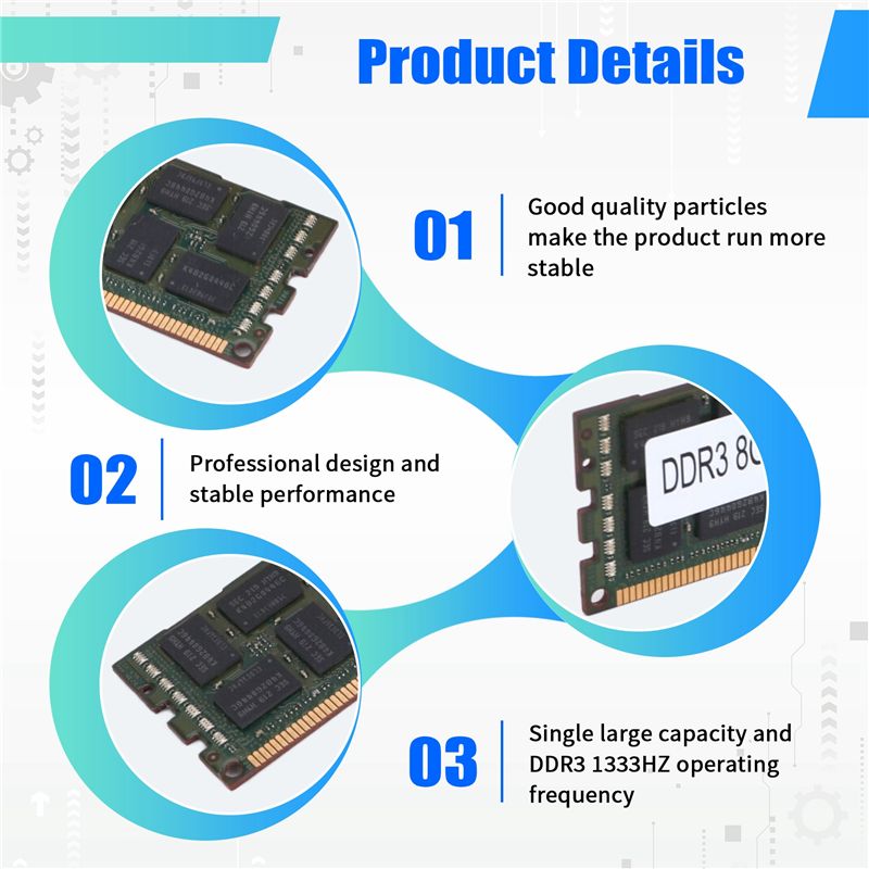Mémoire RAM ECC DDR3 8 Go 1333 - Ecc Ram Server avis et prix