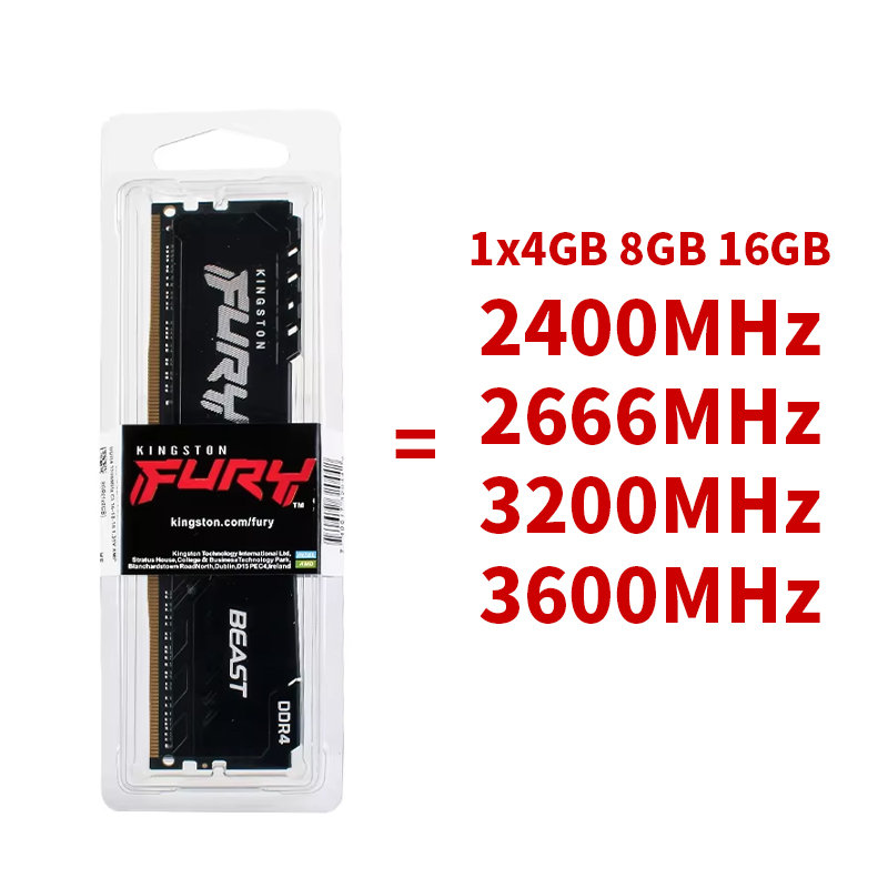 Mémoire DDR4 Kingston BEAST RA - Ddr4 3200 16Gb avis et prix