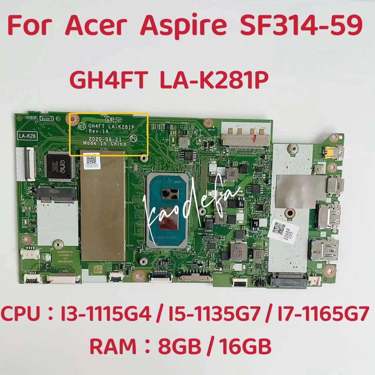 Carte mère d'ordinateur portab - Ddr4 8Gb avis et prix