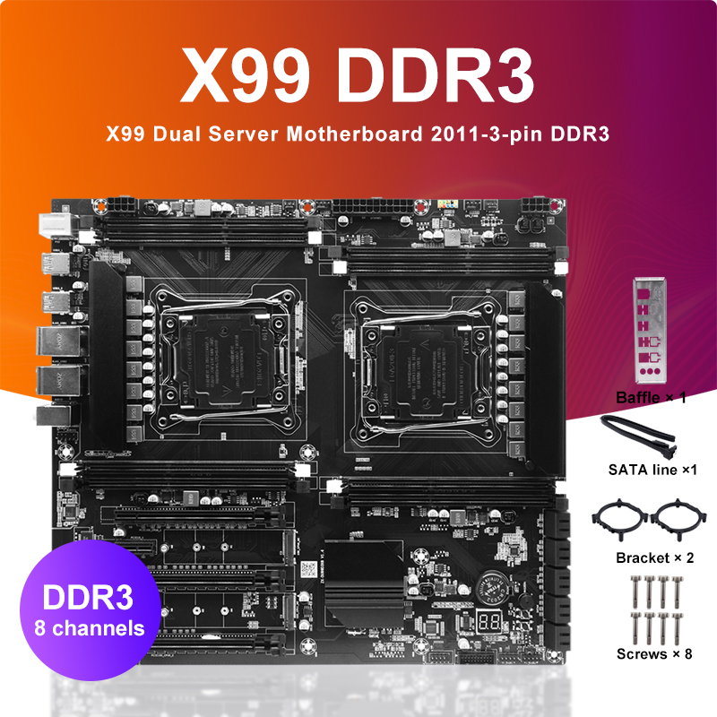 X99 carte mère CPU double pris - Ecc Ram Server avis et prix